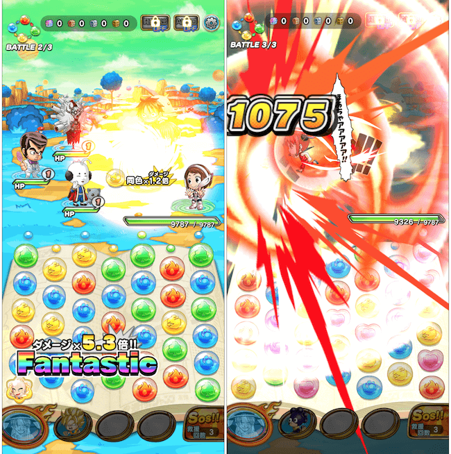 ジャンプチバトル開始