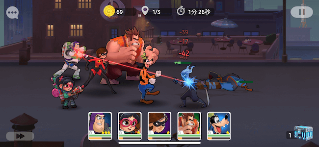 ディズニーヒーローズ ディズニーとピクサーキャラが大集合