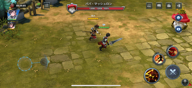 エルクロ レイド戦中