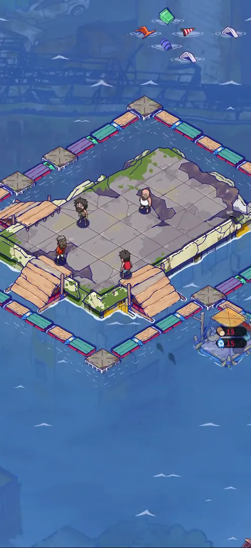 波乱水世界のプレイ画像2